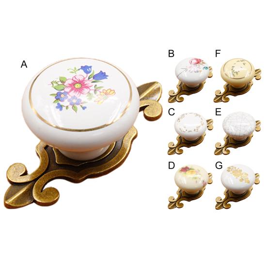 Ручка ящика, утолщение, удобная сенсорная круглая керамическая ручка для шкафа, дверная ручка, мебель