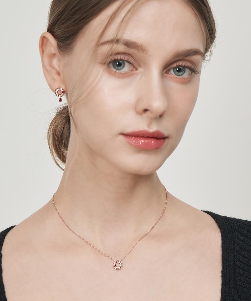 Ожерелье Ellejewelry Blue Point Elbrnn035
