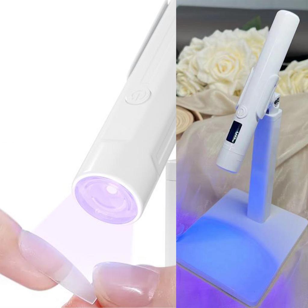 Mini Nail Uv Light Stand Mini UV LED Nail Lamp for Gel Nails USB Nail Dryer for Fast Curing Mini Gel Lamp Holder Bracket