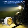 Ретро Мотоциклетная Деталь 12В Фара Дальний/Ближний Свет Для Harley Kawasaki Honda Yamaha Suzuki Чоппер Кафе Рейсер Боббер Круизер