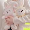 Rabbit Compact Stuffed Animal With Ultra Soft Short Pile Fabric Kids Gift Idea