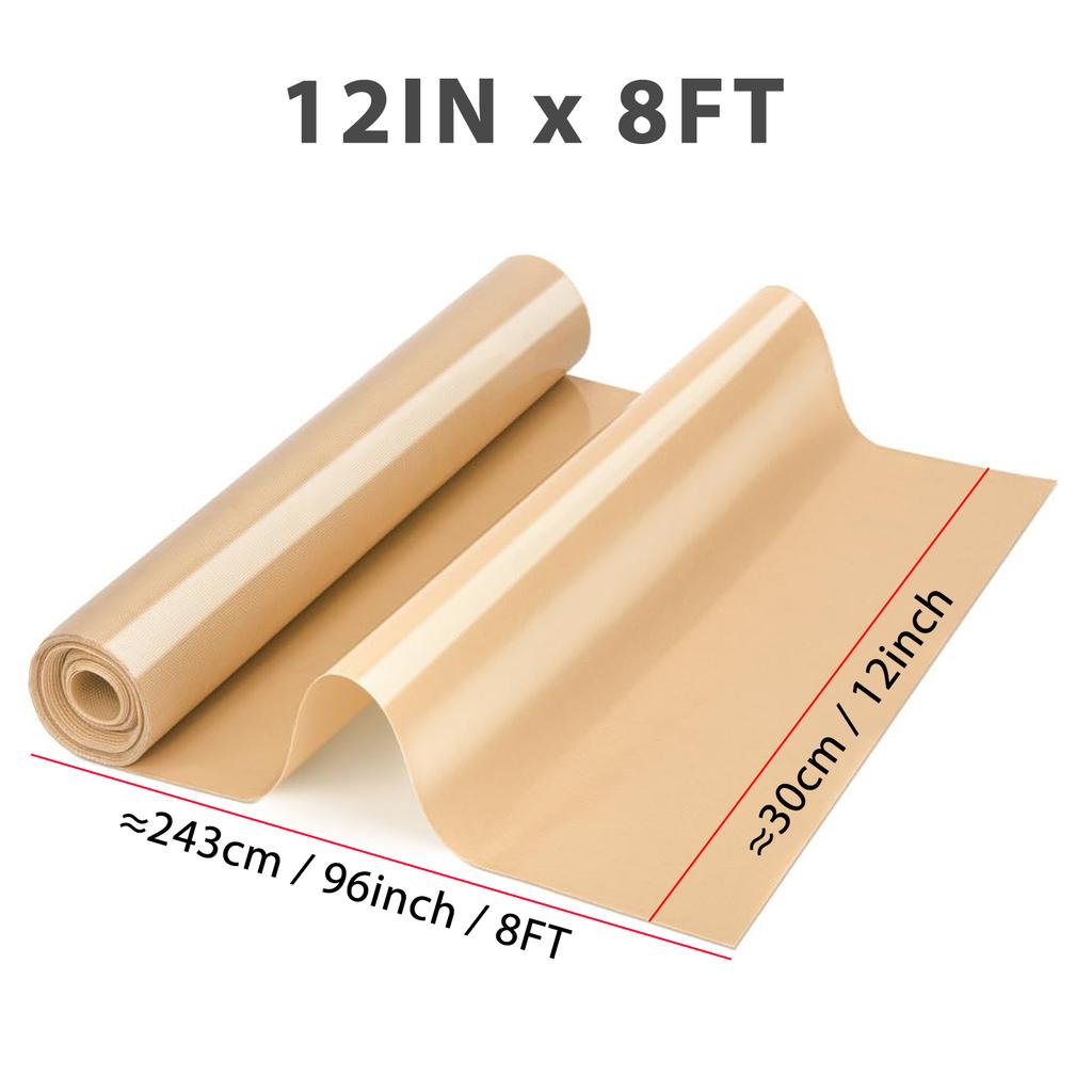 Large Silicone Baking Mat Roll, Can Be Cut Reusable Oven Sheet Liners for Cookie Bread, Non-stick Non Slip Dough Rolling Pastry