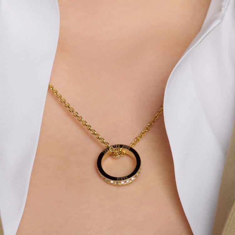 DIOR Code Necklaces Women's Gold N3041WOMCYD307
