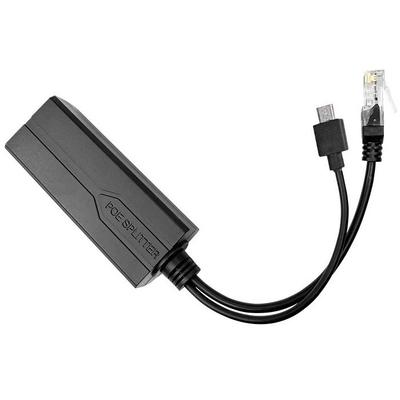 PoE-сплиттер переходник SUNROZ Micro USB + RJ45 LAN Ethernet 100 Мбит/с (A48740)