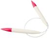 Clover Jumbo 10mm Pink Acrylonitrile Butadiene Styrene Circular Needles (ABS) 51-440