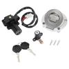 Ignition Switch Fuel Gas Cap Seat Lock Set For Yamaha YZF R1 00-03 YZF R6 99-05