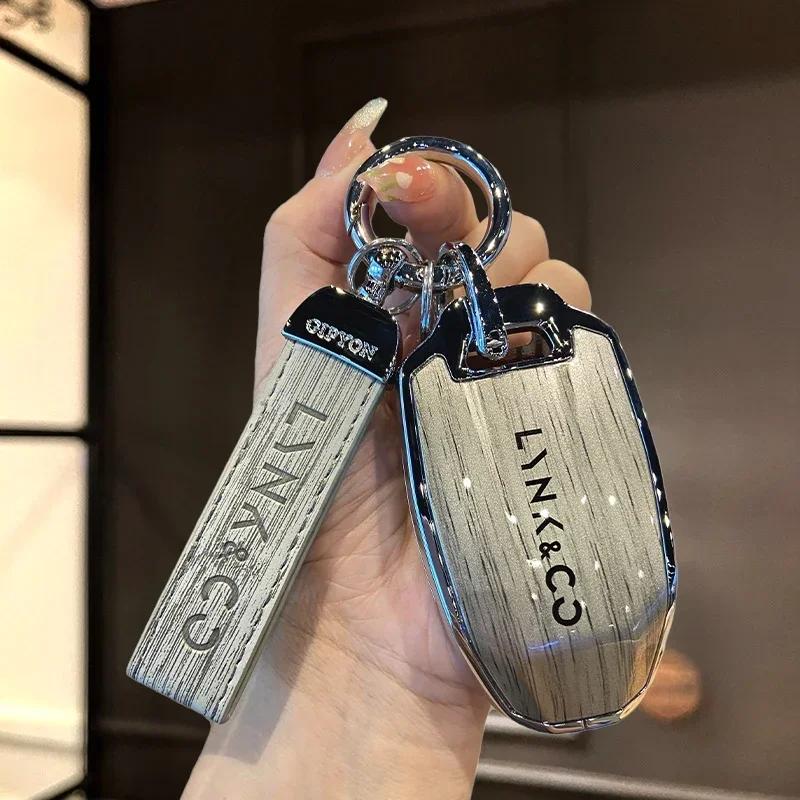 DCT4 High end personalized key case for men and women's car remote control protective case key chainFor LYNK&CO 03/09/01/02/06 /2023