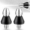 1/4Inch Quick Connector High Pressure Nozzle Sewer Cleaning Tool Pressure Washer 1 Front 6 Rear Sewer Jetter Nozzle