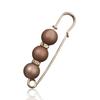 1PC Elegant Simulated Pearl Women Jewelry Accessories Brooches Clothing Ornament Rhinestone