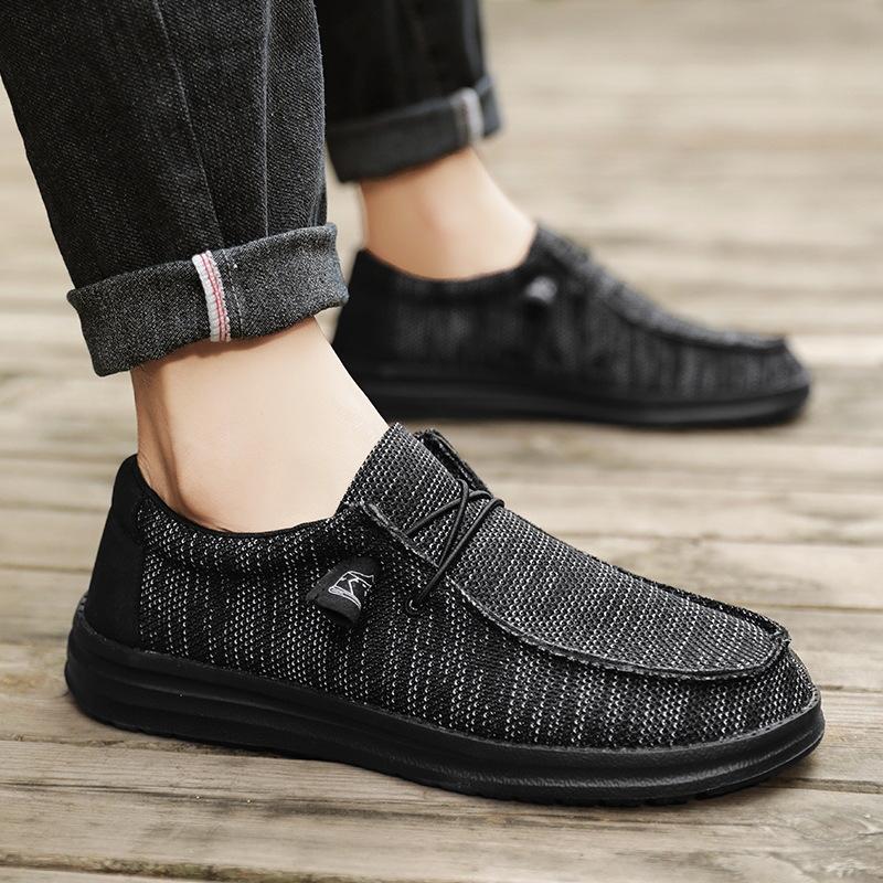 New large size men's shoes casual ultra-light soft bottom mesh breathable versatile sports