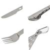 Набор столовых приборов из нержавеющей стали 3 шт./набор Сверхлегкий нож вилка ложка для домашнего использования путешествий кемпинга пикника набор столовых приборов