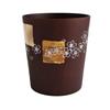 Деревянная Темно-золотая и Вишневая x Текущая модель J-kitchens Чашка, Маки-э, Коричневая, Цветы, 8.3 9см, 250мл,