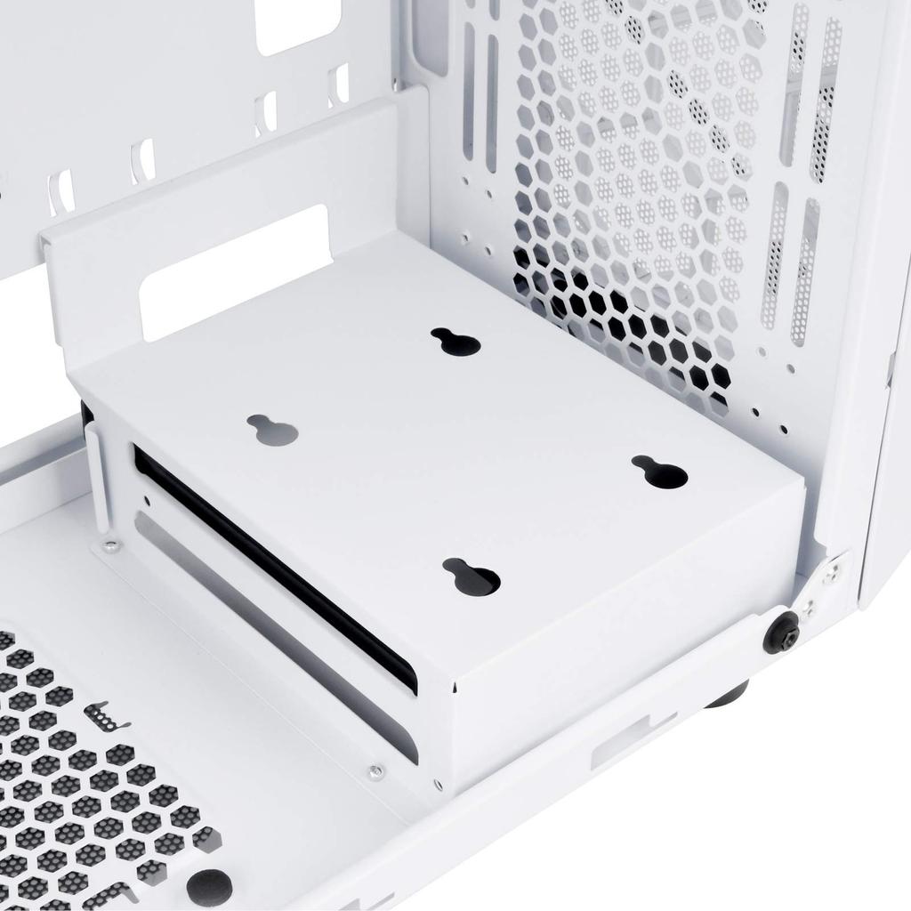 Корпус Micro-ATX Silverstone Precision Series среднего класса с закаленным стеклом (SST-PS15W-G)