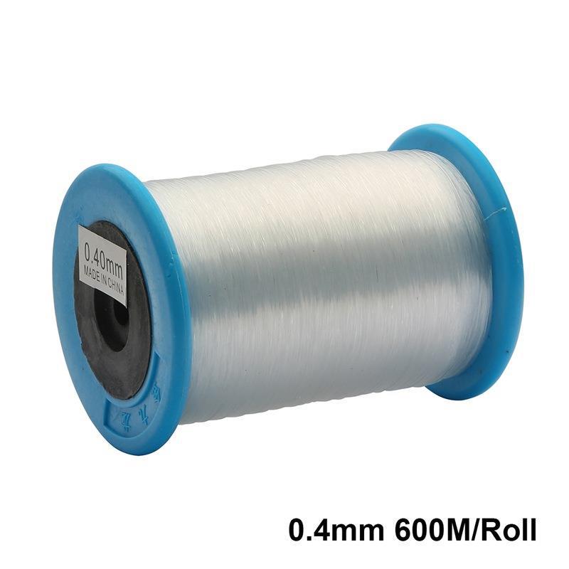 Clear Non-Elastic Beading Line for Handmade Jewelry and DIY Crafts