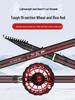 Xinda 19-Tone Wheat Fishing Rod Set - Front Casting Lure Rod with Three-Position No-Cut Line and Reel Seat.