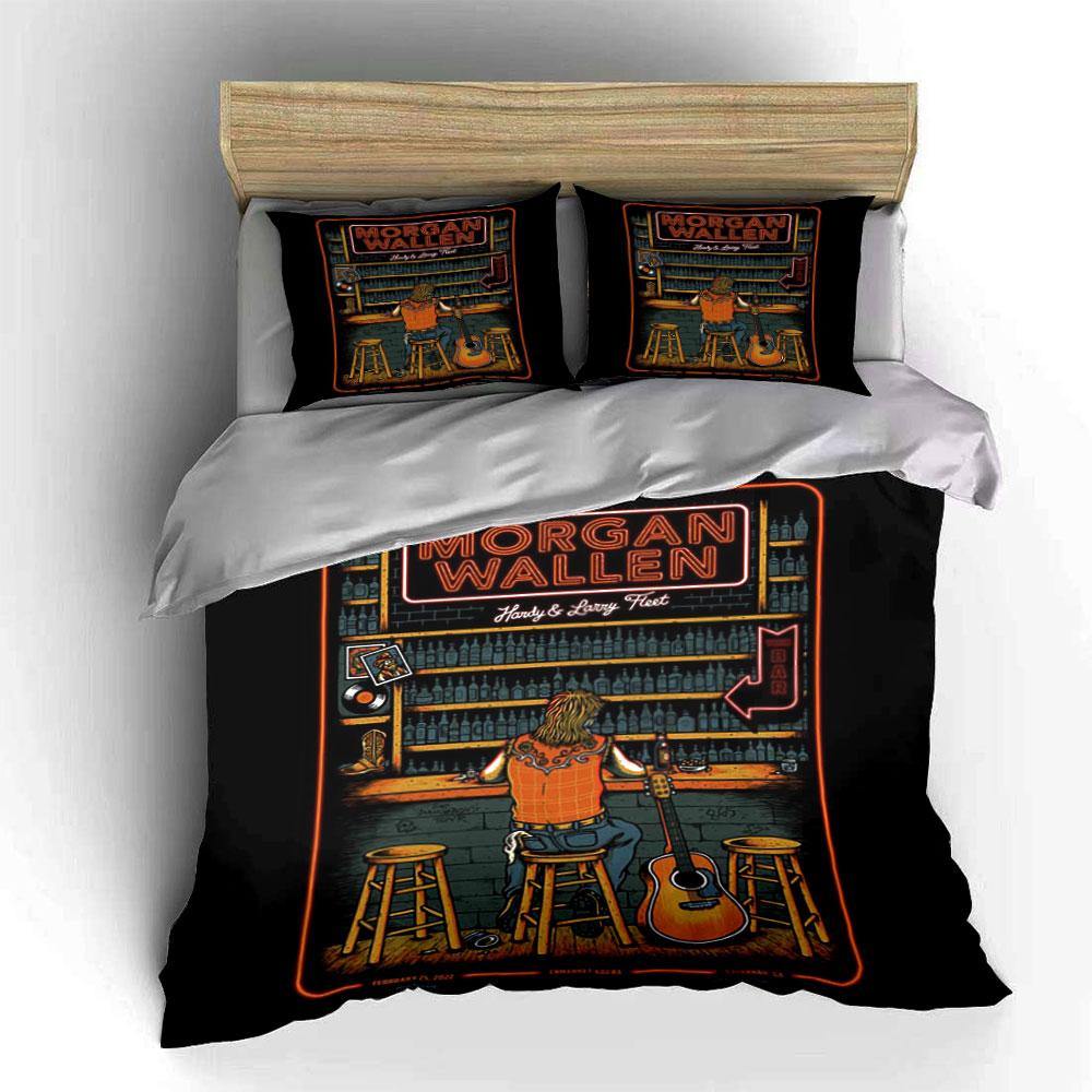 Country Bar Style Bedding Set Bedding Duvet Cover Set Duvet Cover Pillowcases (1*Duvet Cover 2*Pillowcases, without duvet insert)