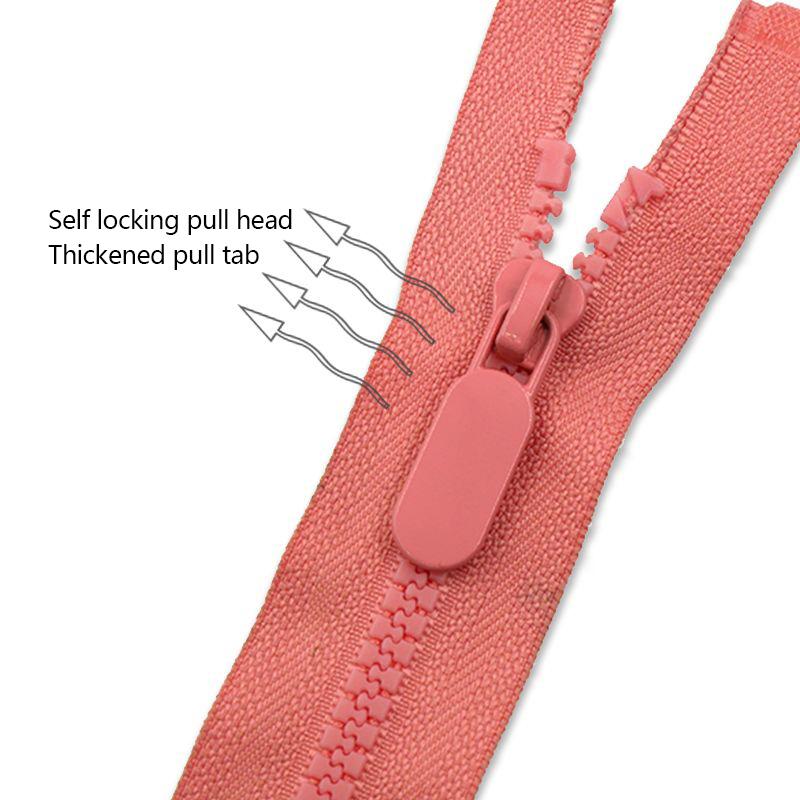 50cm Pants Clothing Accessories No.5 Resin Zippers No Endless Lock Zippers Open Resin Zipper