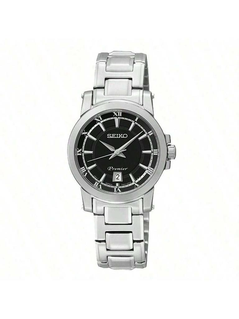 Seiko PREMIER SXDF43J1 Женские кварцевые часы Ремешок из нержавеющей стали