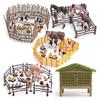 Cross-Border Poultry Breeding Cage Model & Farm Fence Ornaments