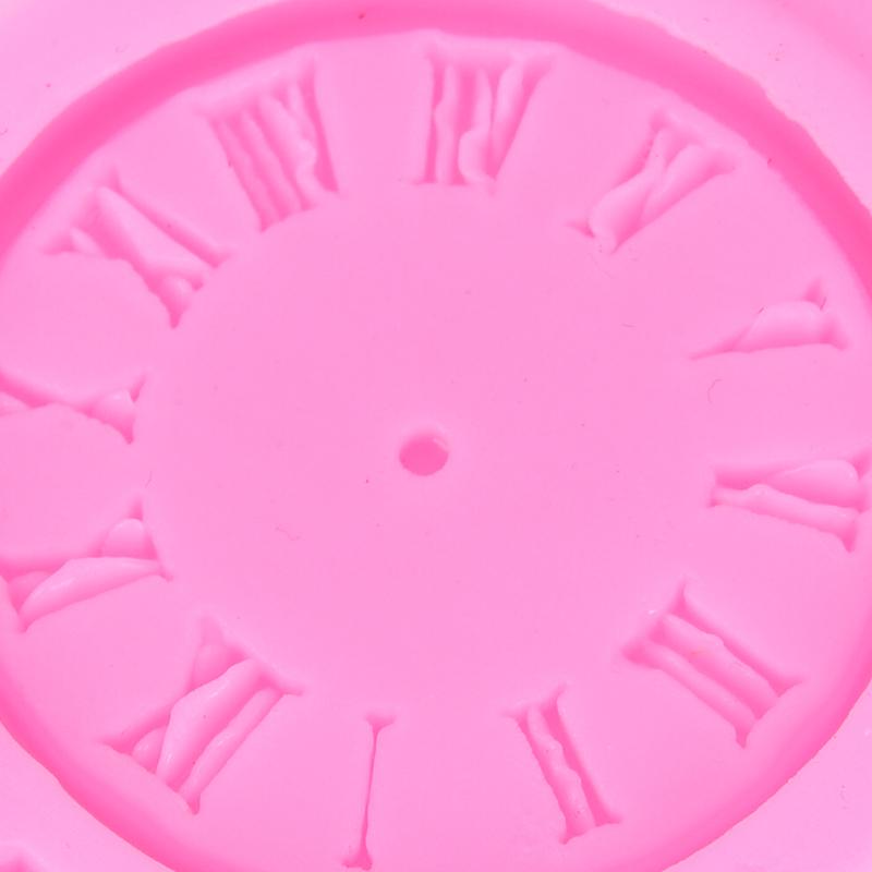 1 шт. силиконовые формы для часов, инструменты для украшения кексов, помадки, формочки для печенья и шоколада