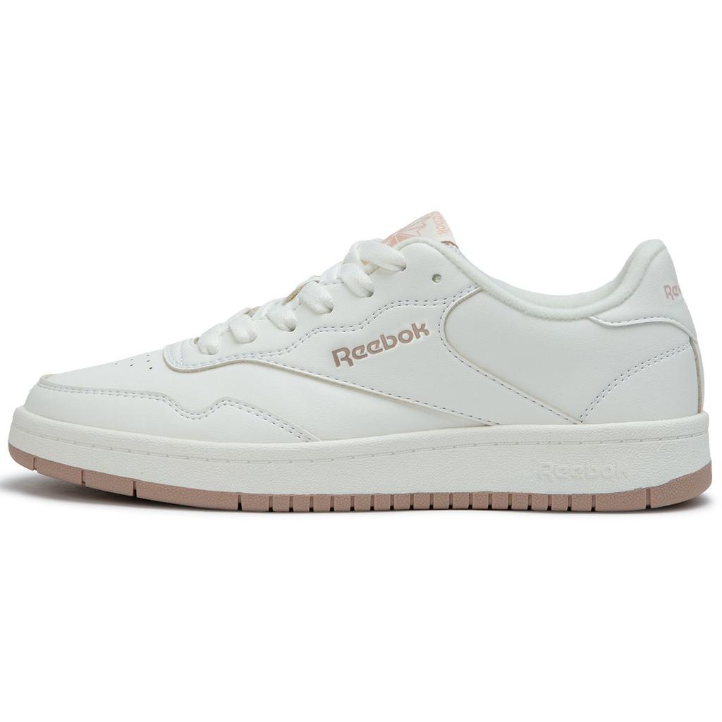 Reebok Court 1000 Trendy Versatile Low-Top Sneakers Unisex Sneakers White Pink 24FRC907U2GF3