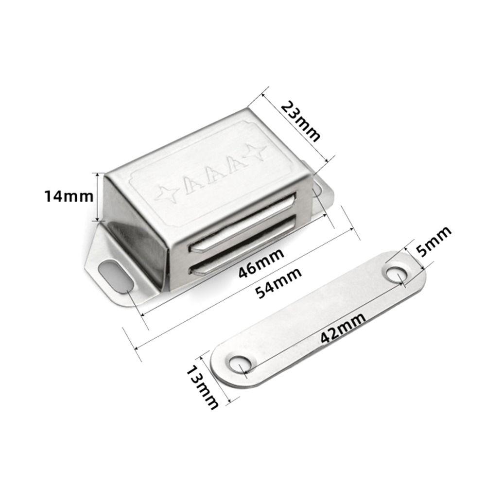 Магниты для шкафов Магнитный дверной замок из нержавеющей стали Магнит для двери кухни ванной комнаты шкафа для одежды Замки для шкафа