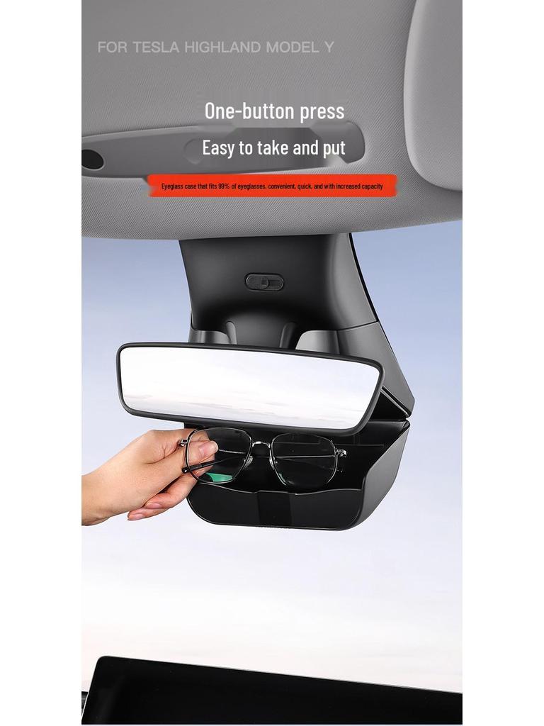 Tesla Model Y/Model YL 6-Seater Sunglasses Case & Clip