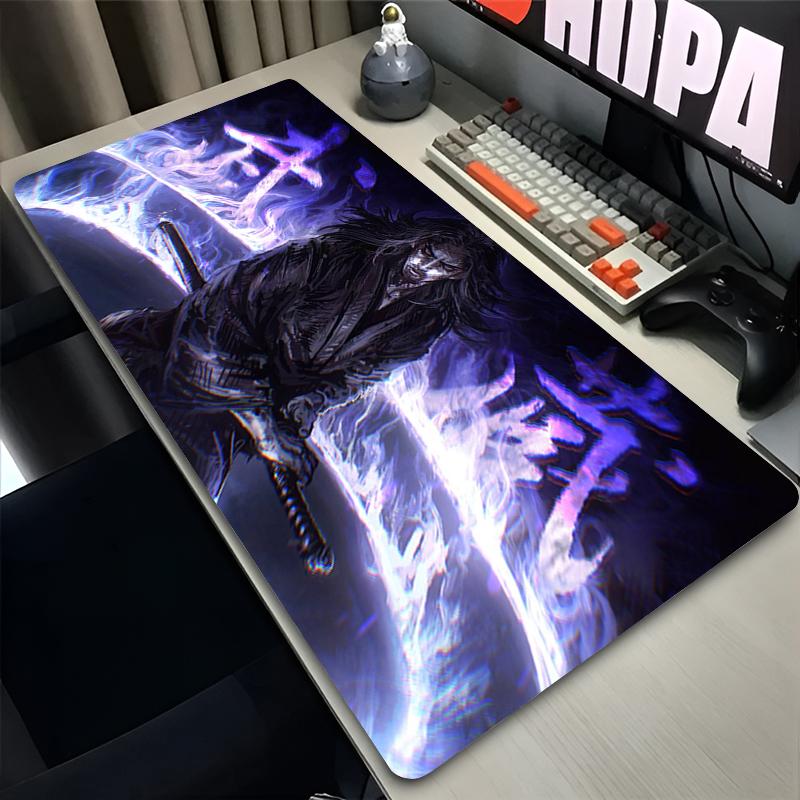 Anime Mouse Pad Gamer Vagabond Computer Accessories Rubber Desk Mat 900x400 Playmat Gaming Office Deskmat Mousepad Large Carpet