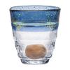 Toyo Sasaki Glass Warm Hot Water Shochu Glass Blue Gold Leaf 300ml Made In Japan Shochu Glass Glass Cup Glass Beer Glass Highball Glass Gift Present