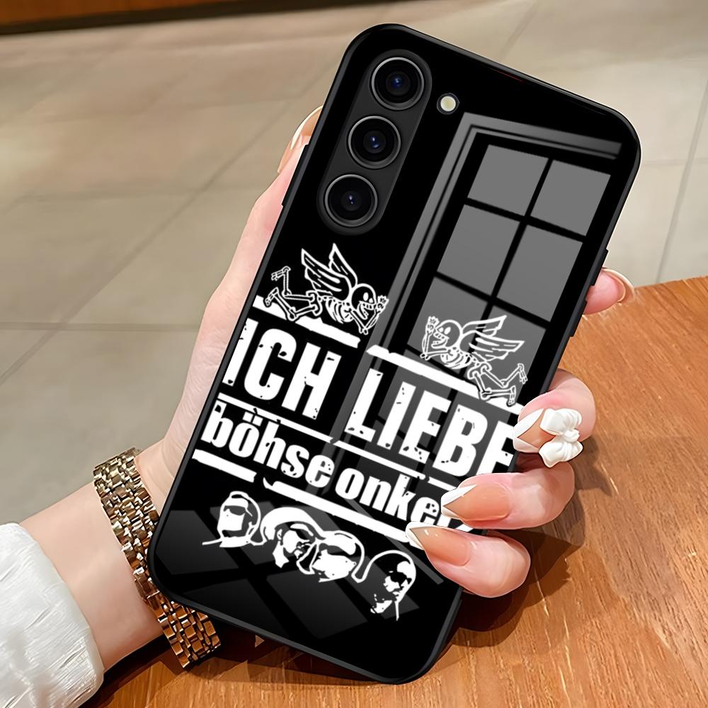 Чехол для телефона B-Bohse O-Onkelz Band для Samsung S26 S25 Edge Ultra S23 S22 S21 S20 Ultra Plus S24 Fe A54 A53 A25 Стеклянная крышка