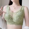 Сексуальный кружевной бюстгальтер для женщин, бюстгальтер больших размеров, полная чашка, тонкая чашка, комфортный беспроводной бюстгальтер без косточек, женское нижнее белье, чашка CD