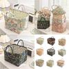 Stylish Braided Storage Baskets Polyester Handwoven Storage Case for Home Organization Small Decorative Daily Use