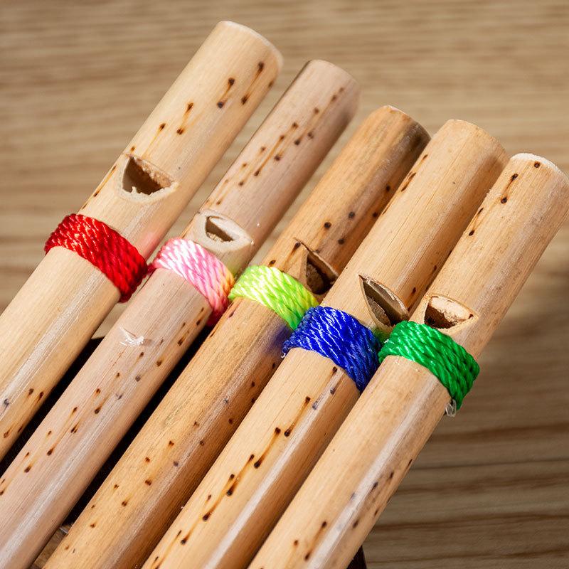 Бамбуковый музыкальный инструмент, свисток для птиц, флейта, мини-музыкальный ритм, звук, жаворонок, птица, игрушки для детей, праздничный подарок, игрушка со свистком