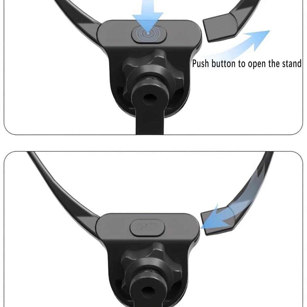 Sports Camera Neck Mount, Suitable for GoPro, DJI, Insta360, Etc., with Mobile Phone Clip, Can Also Be Used for Mobile Phones