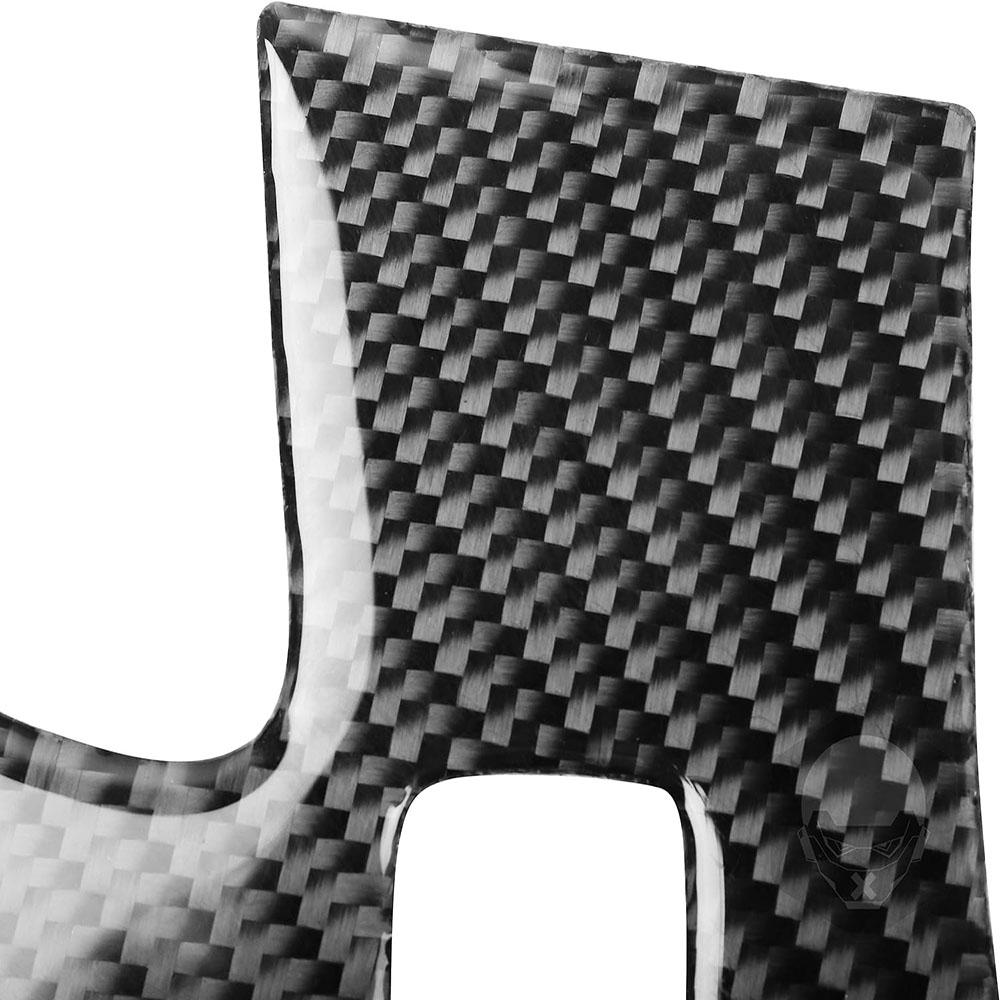 Наклейка накладка на панель блокировки двери из углеродного волокна для Chevrolet Corvette C6 200