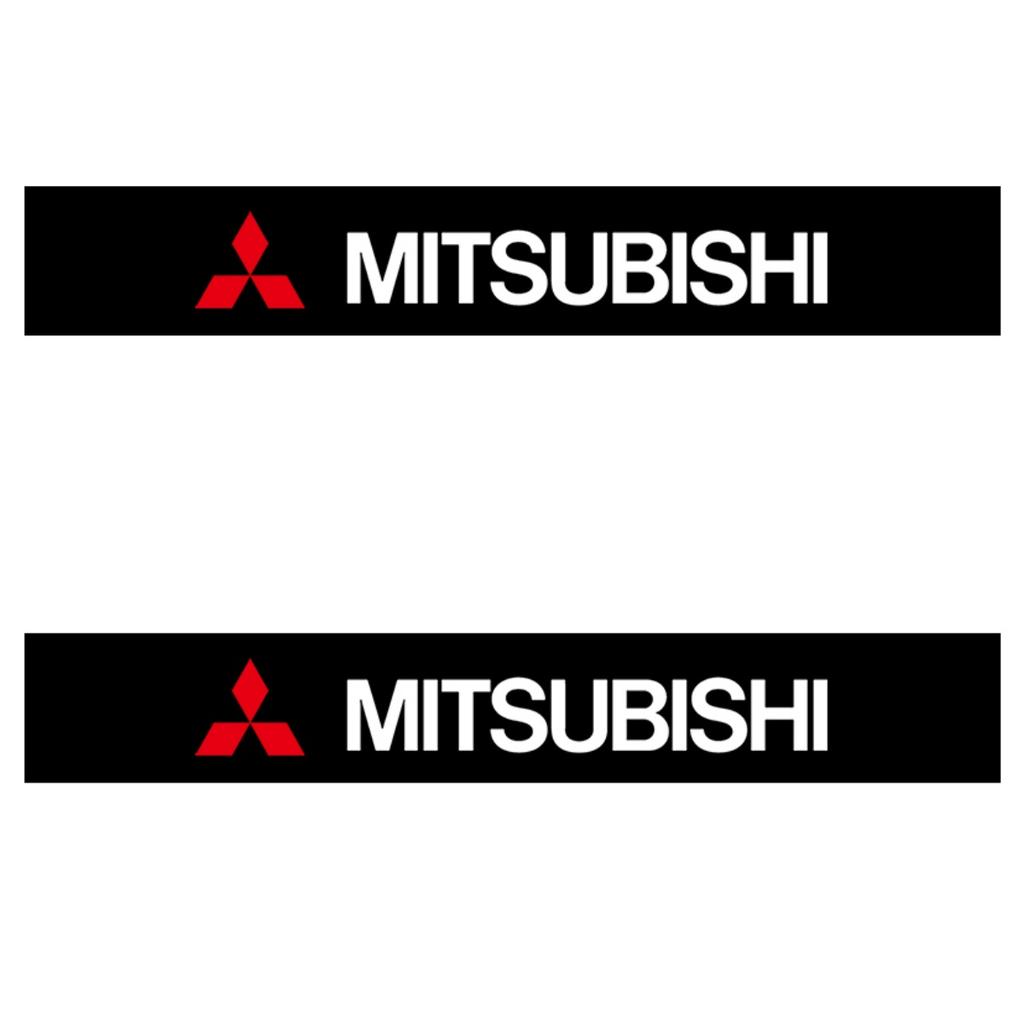 Новая декоративная наклейка на переднее стекло автомобиля Для Mitsubishi Outlander Lancer 10 9 ASX RALLIART Eclipse L200 Pajero Аксессуары