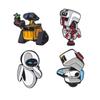 Unique Cartoon Camera Robot Metal Brooch Pin For Collectors Stylish Accessories