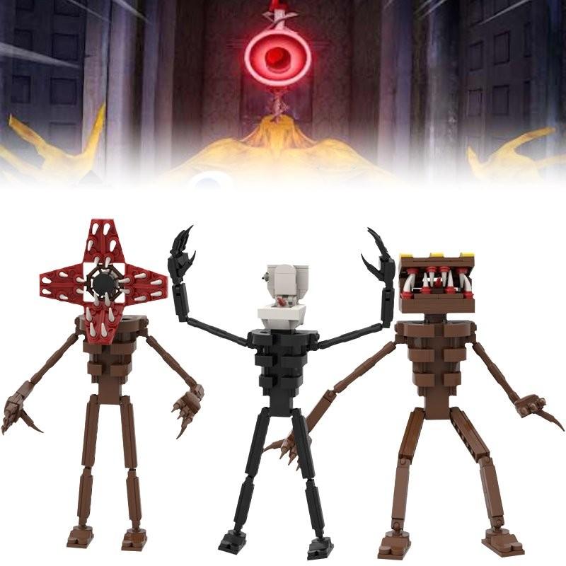 Голова Пробуждения Сирена Монстр Сборные Строительные Блоки Игрушки Настольное Украшение