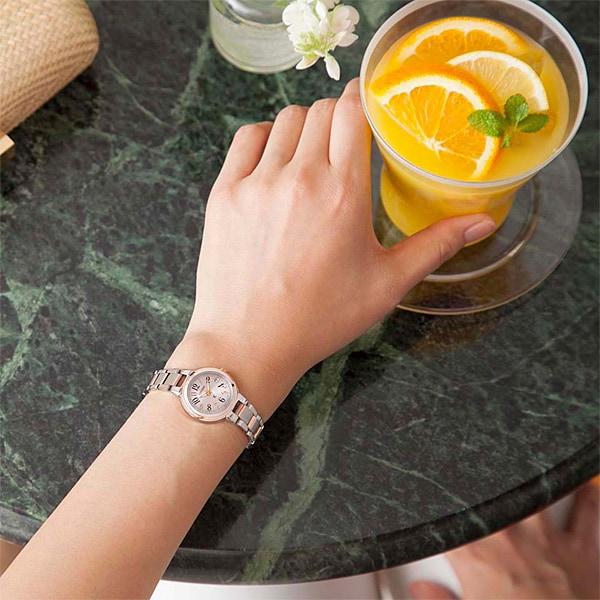 Citizen ES9434-53X ( Watch xC Eco-Drive Radio-controlled Stainless Steel Line Happy Flight Series)