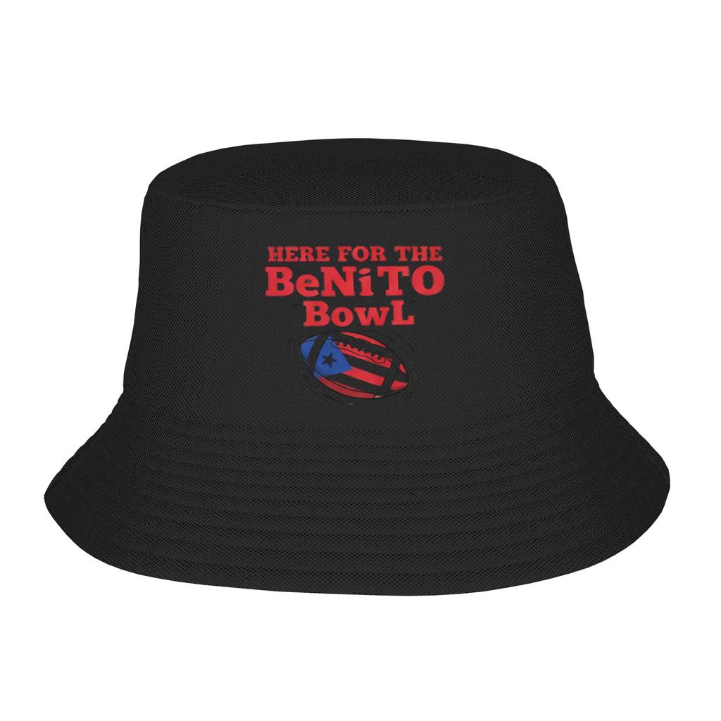 Шляпа-ведро Benito Bowl Пуэрториканский Bad Bunny для женщин Рыбацкие шляпы Харадзюку Индивидуальные шляпы от солнца