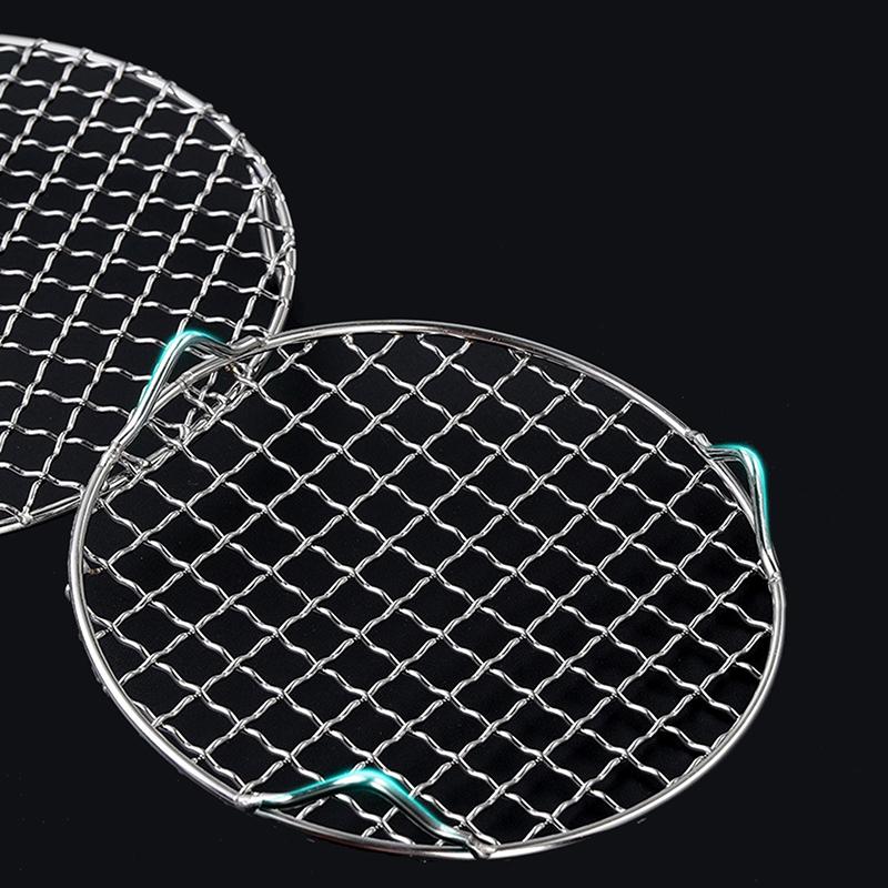 Круглая стойка для фритюрницы с ножками, штабелируемая решетка для гриля, нержавеющая сталь, антикоррозионная для домашней кухни, духовки, пароварки