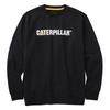 Caterpillar Mens Logo Midweight Crew Neck Jumper