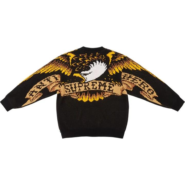 Supreme Свитер ANTIHERO Черный