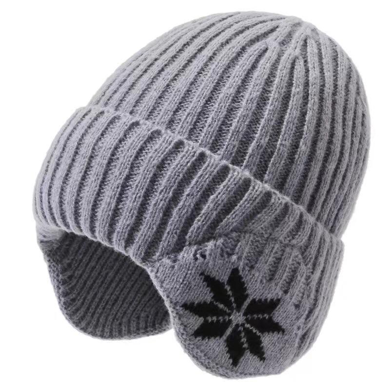 Winter Windproof, Cold Proof and Warm Wool Knitted Hat, Protecting The Ears and Head, Skin Friendly and Thickened for Warmth