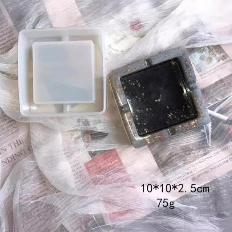 Силиконовая форма для пепельницы, форма для подноса для пепельницы из хрустальной смолы, нерегулярные цементные формы, форма для подстаканников, форма для поделок своими руками