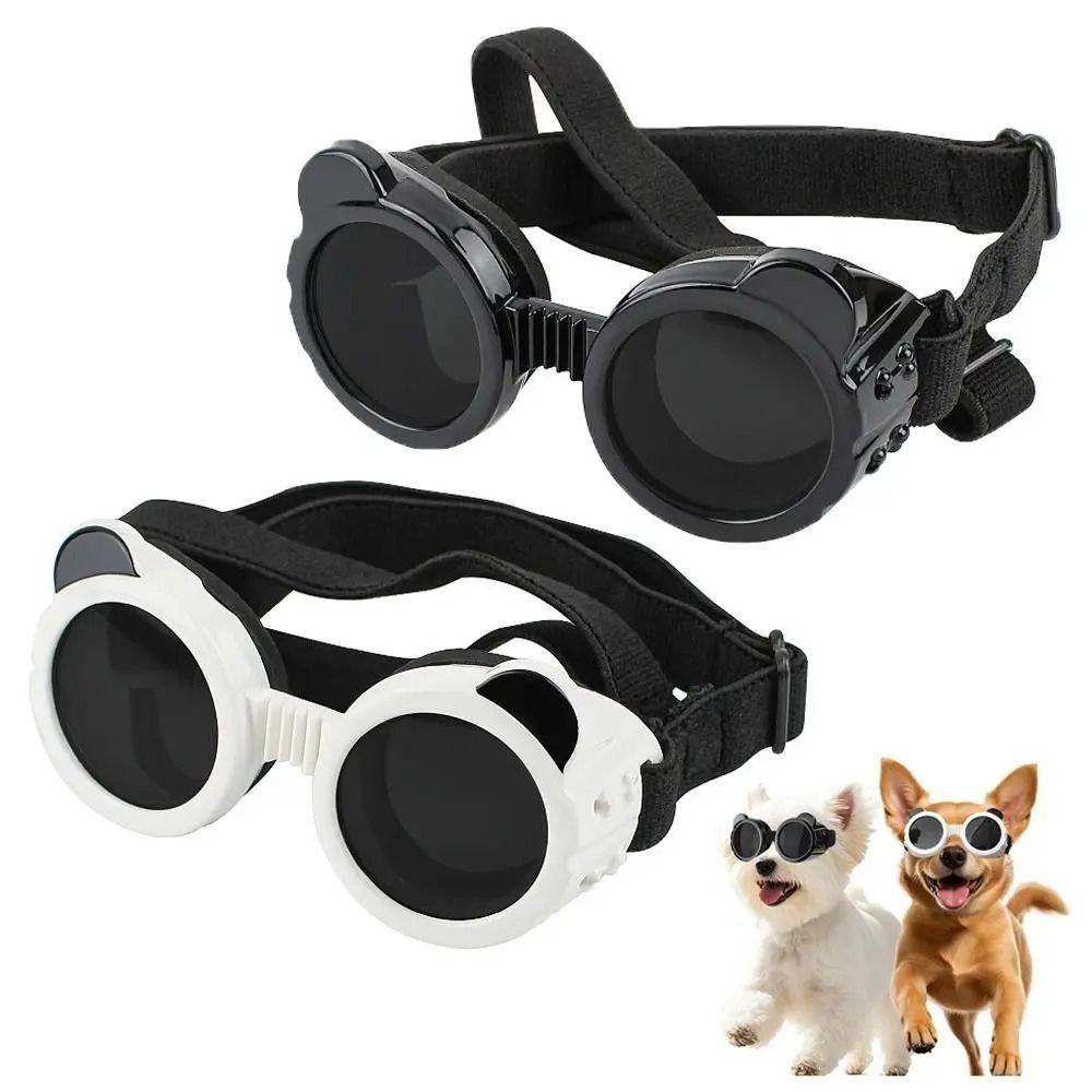Cool Pet Goggles Adjustable Dog Sun Eyewears Dog Eye Wear Dog Sunglasses  Outdoor