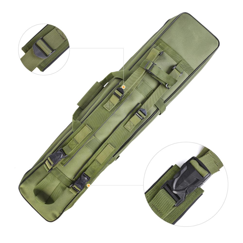 LEO Multi-Pocket 80cm/100cm XL 3-Ply Fishing Rod Reel Tote Bag Outdoor Fishing Bag Backpack Fishing Rod and Tackle Organizer Waterproof