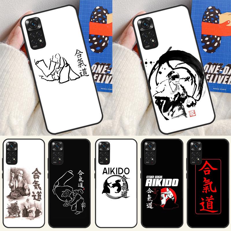 Чехол для Айкидо для Xiaomi Redmi Note 14 12 11 9 10 13 Pro 9S 10S 11S 12S Redmi 13C 10C 12C 14C Обложка