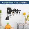 Key Holder Wall Mount Decorative Keychain Holder 6 Hooks Design Storage For Home Living Room Entryway Hallway Front Door