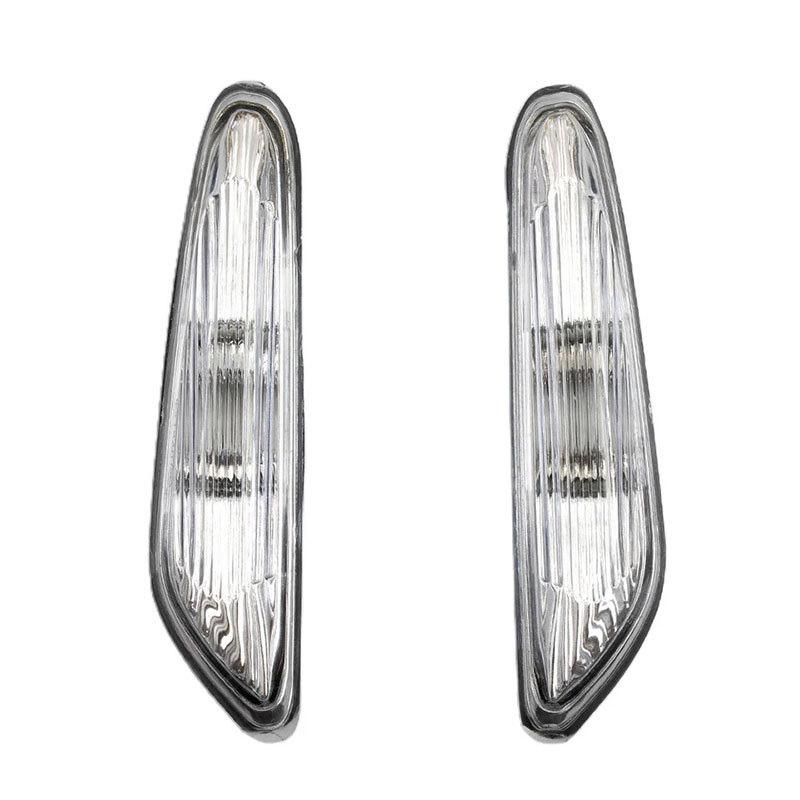 1 пара прозрачных корпусов боковых фонарей для BMW E46 3 серии 4D/5D 2002-2005, автоматические поворотники, индикаторные лампы